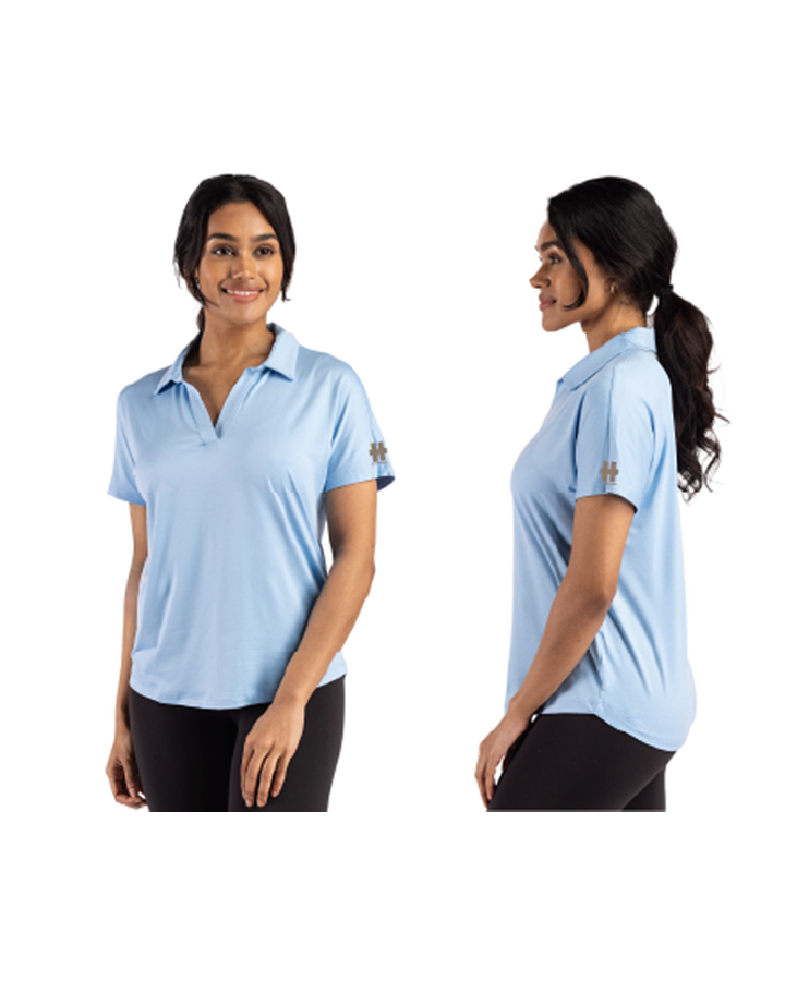 Cutter & Buck Coastline Recycled Double Peached Women's Dolman Polo