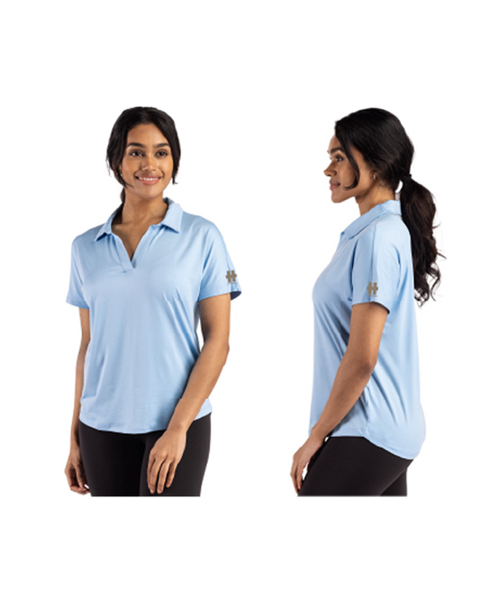 Cutter & Buck Coastline Recycled Double Peached Women's Dolman Polo