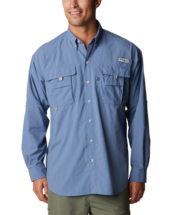 Columbia Men’s Bahama II Long-Sleeve Shirt (Sail)