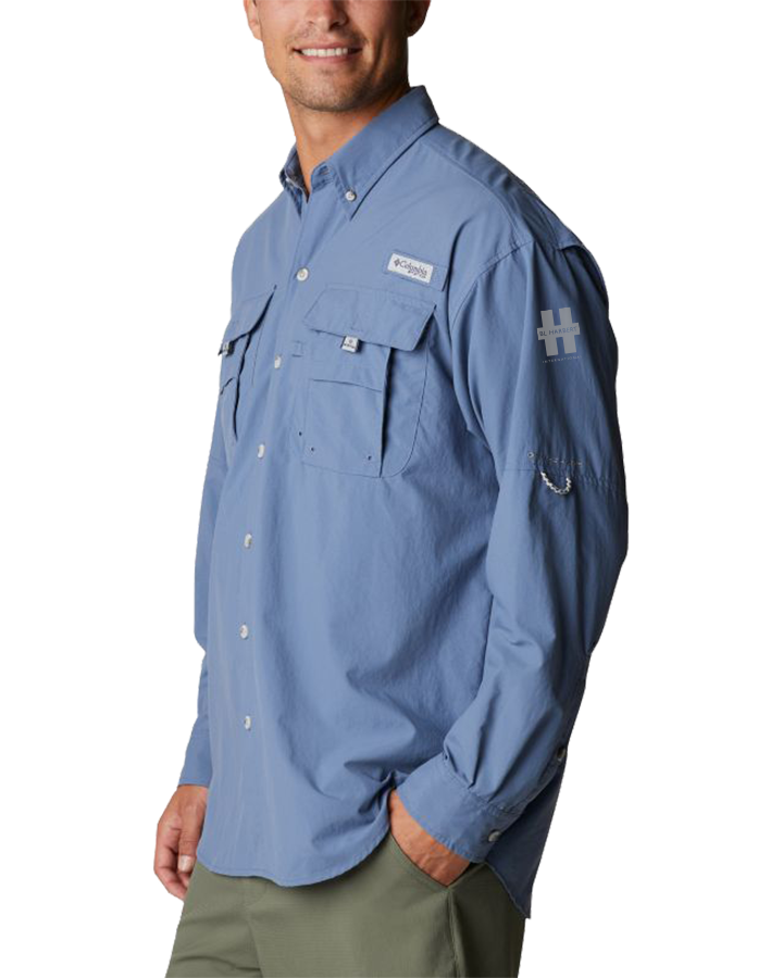 Columbia Men’s Bahama II Long-Sleeve Shirt (Sail)